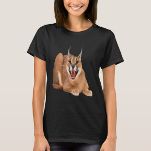 Big Floppa Cat caracal T-Shirt