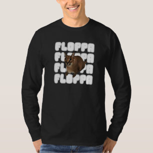 Big Floppa Meme Cat T-Shirt