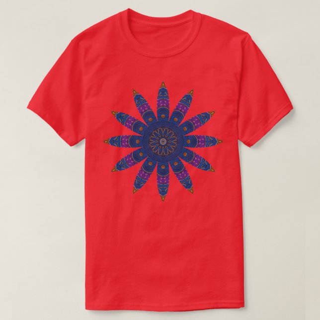 Big Flower Alchemy T-Shirt (Design Front)