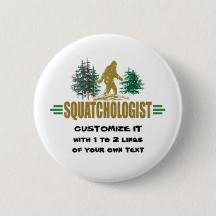 Big Foot 6 Cm Round Badge