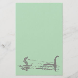 Big Foot and Nessie Stationery