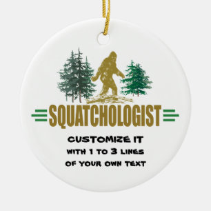 Big Foot Ceramic Tree Decoration