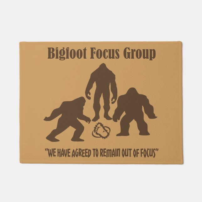 Big Foot Door Mat (Front)