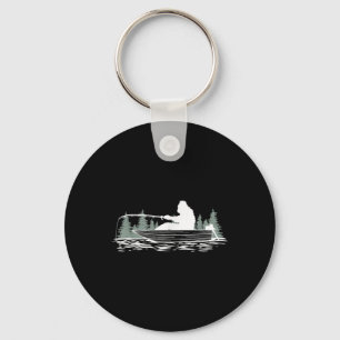 Big Foot Fishing, Cool Fishing Fisherman Bigfoot S Key Ring