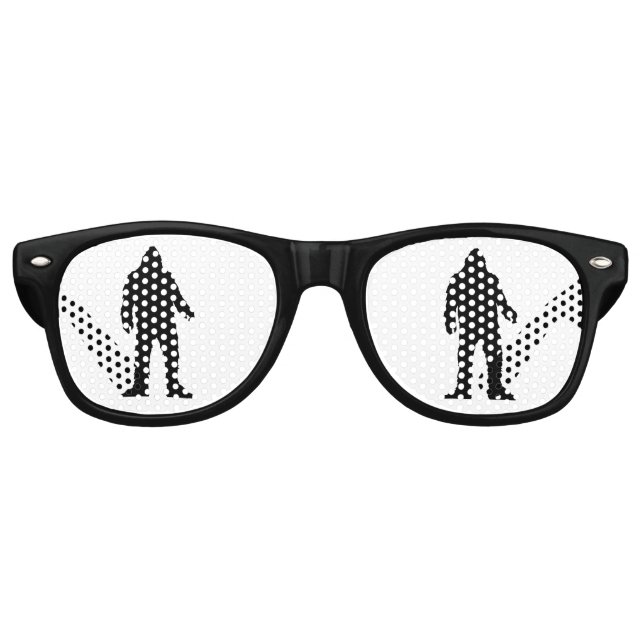 BIG FOOT FUNNY Party Sunglasses (Front)