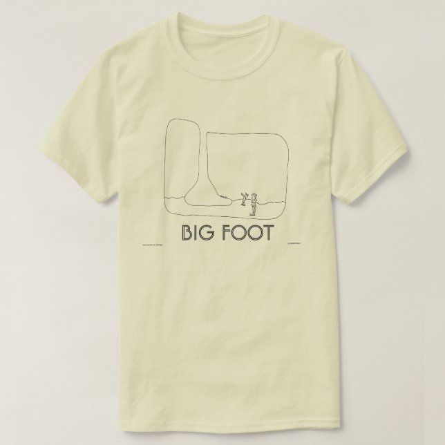 BIG FOOT T-Shirt (Design Front)