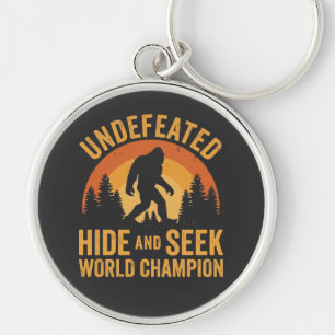 Big Foot Undefeated Hide And Seek World Champion Key Ring