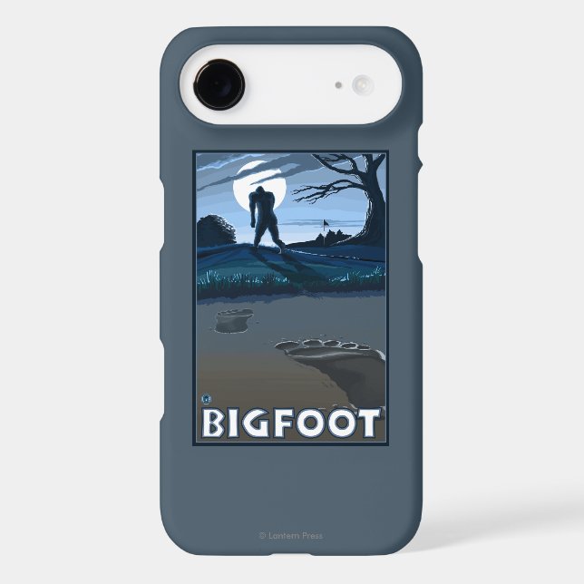 Big Foot walking through Golf Course Case-Mate iPhone Case (Back)