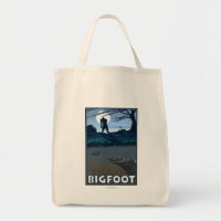 Big Foot walking through Golf Course