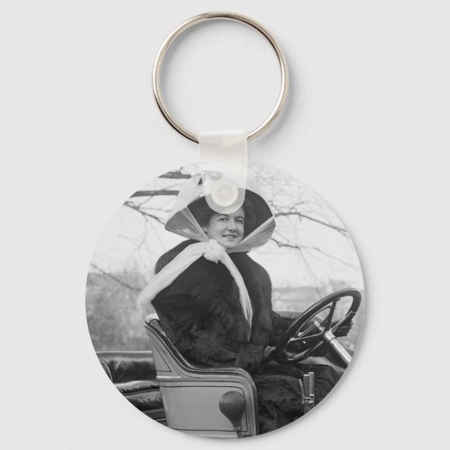 Big Fur Coat, early 1900s Key Ring (Front)