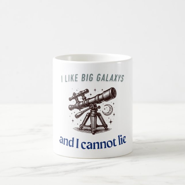 Big Galaxys Funny Space Coffee Mug (Center)