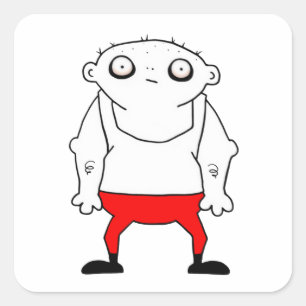 Big Galoot Square Sticker