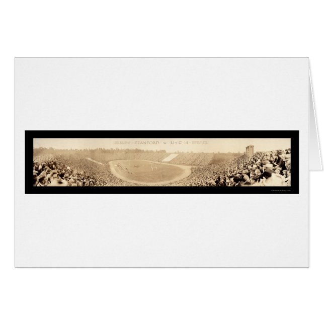 Big Game Stanford Cal Photo 1925 (Front Horizontal)