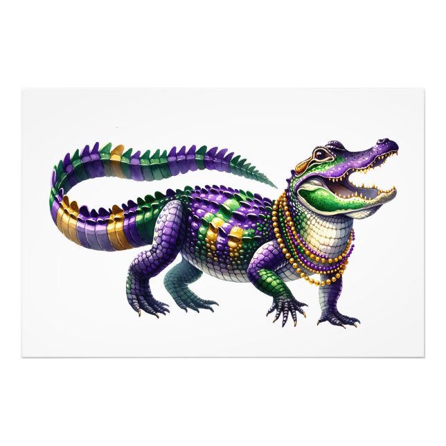 BIG GATOR  PHOTO PRINT (Front)