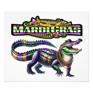 BIG GATOR  PHOTO PRINT
