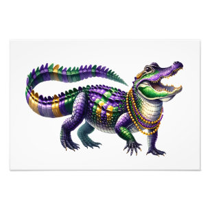 BIG GATOR PHOTO PRINT