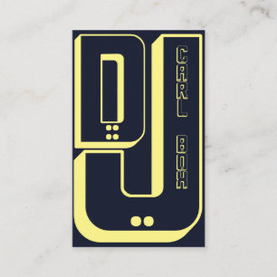 Big giant art style cover business card