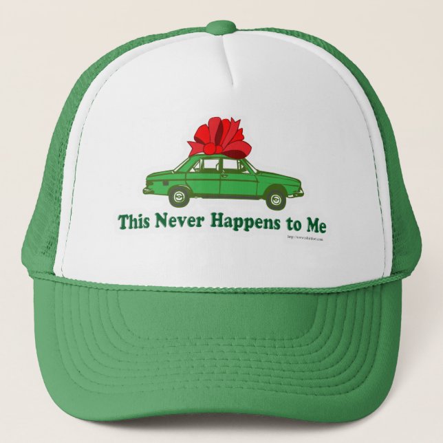 Big Gift Funny Christmas Trucker Hat (Front)