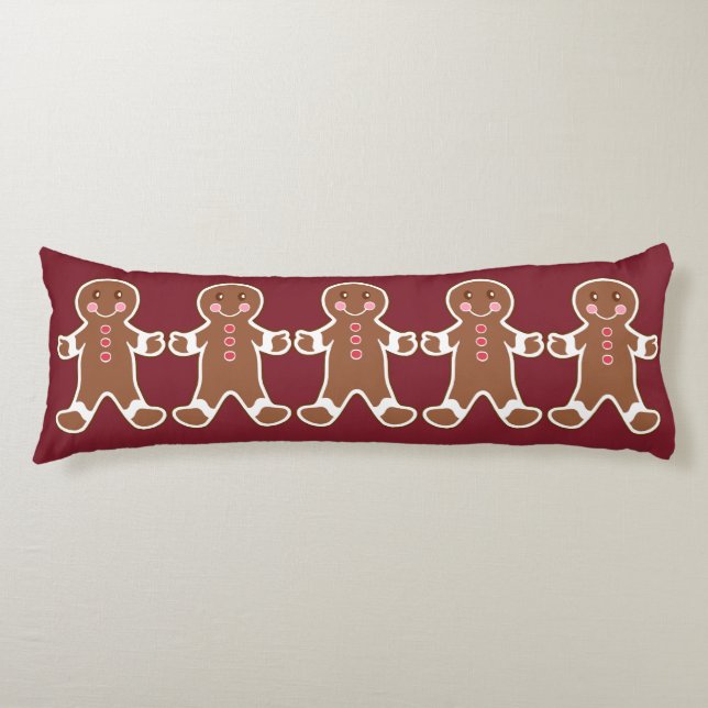 Big Gingerbread Boys Pillow (Front)