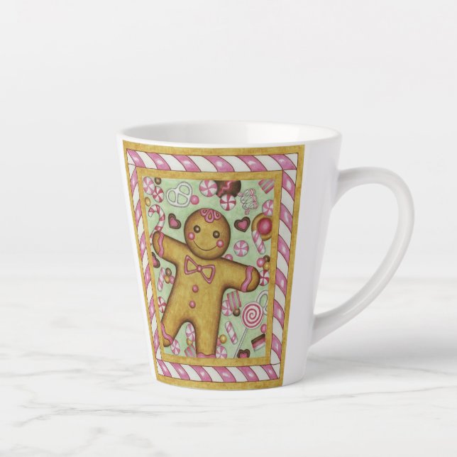 Big Gingerbread Latte Cup Mug (Right)