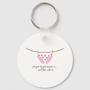 big girl key ring
