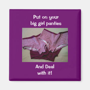 big girl panties magnet