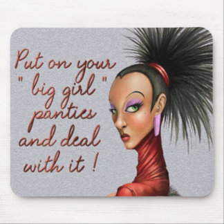 Big girl panties mouse pad