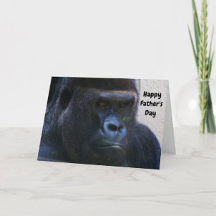 BIG GORILLA FATHER'S DAY  CARD
