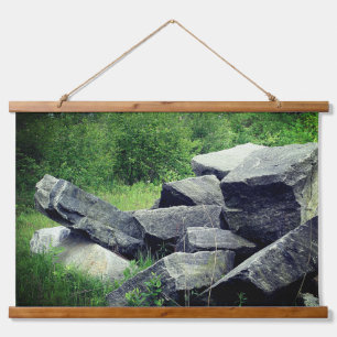 Big Granite Rocks Nature   Hanging Tapestry