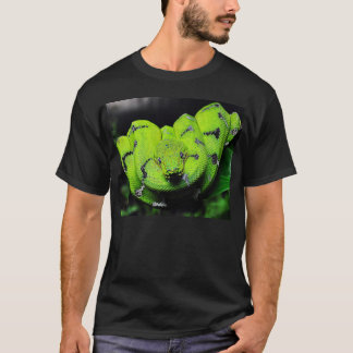 Big green boa snake t-shirt