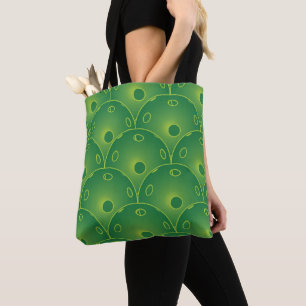 Big green Pickleballs Tote Bag