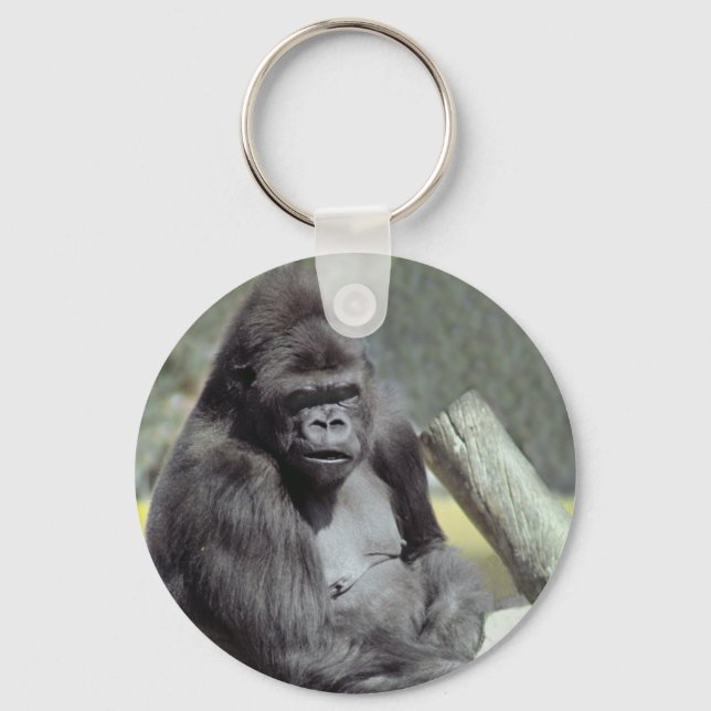 Big Gunns Gorilla Keychain (Front)
