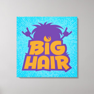 Big Hair Band Logo Canvas Print