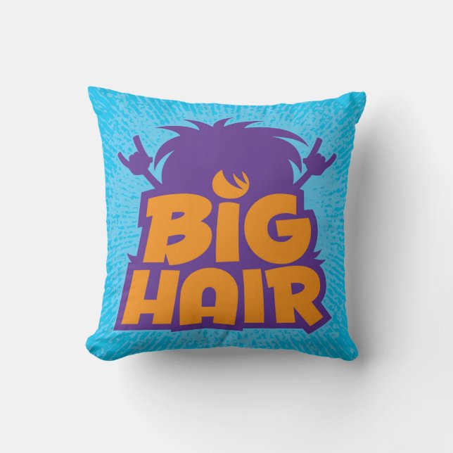 Big Hair Band Logo Cushion (Front)
