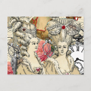 Big Haired Women Postcard