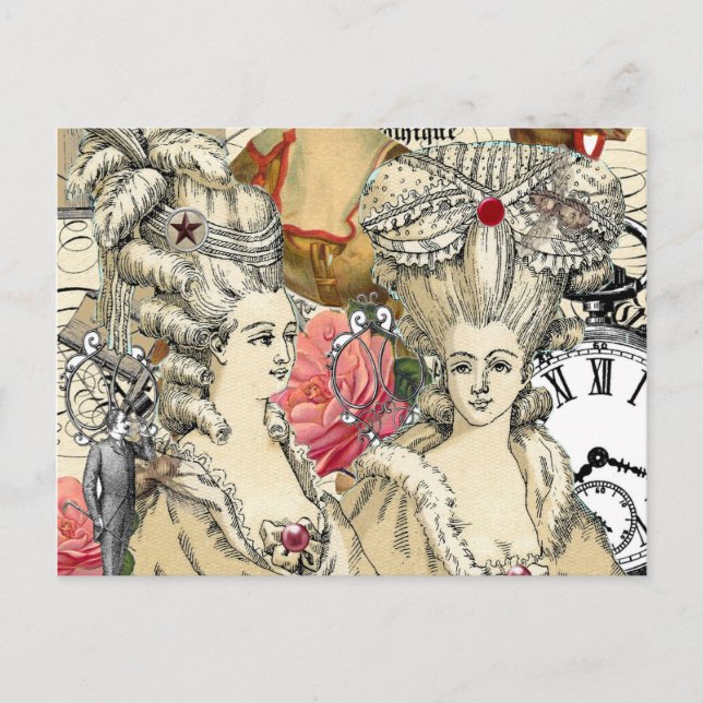 Big Haired Women Postcard (Front)