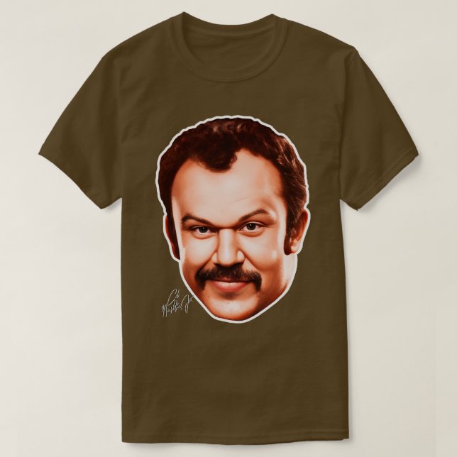 Big Head Cal Naughton Jr T-Shirt (Design Front)