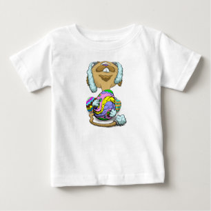 Big Head Easter Cat Baby T-Shirt