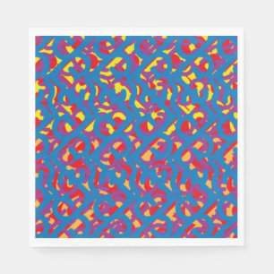 Big heart/Corazon Grande love by Masanser pixelat Napkin