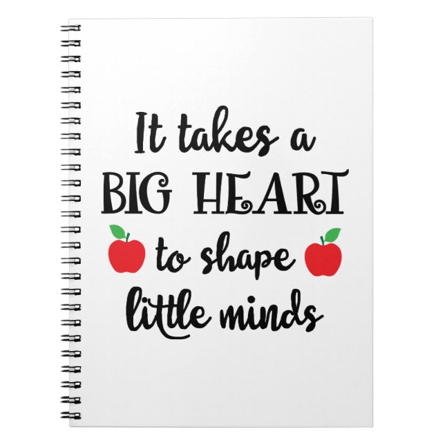 Big Heart Notebook (Front)