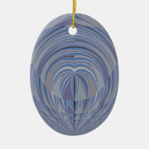 Big Heart Seamless Design Ceramic Tree Decoration