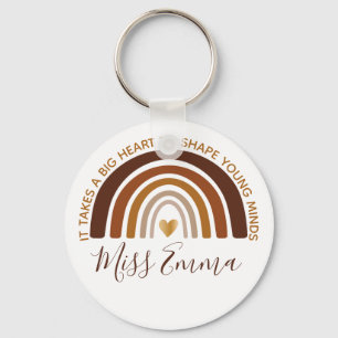 Big Heart to Shape Young Minds Teacher Key Ring
