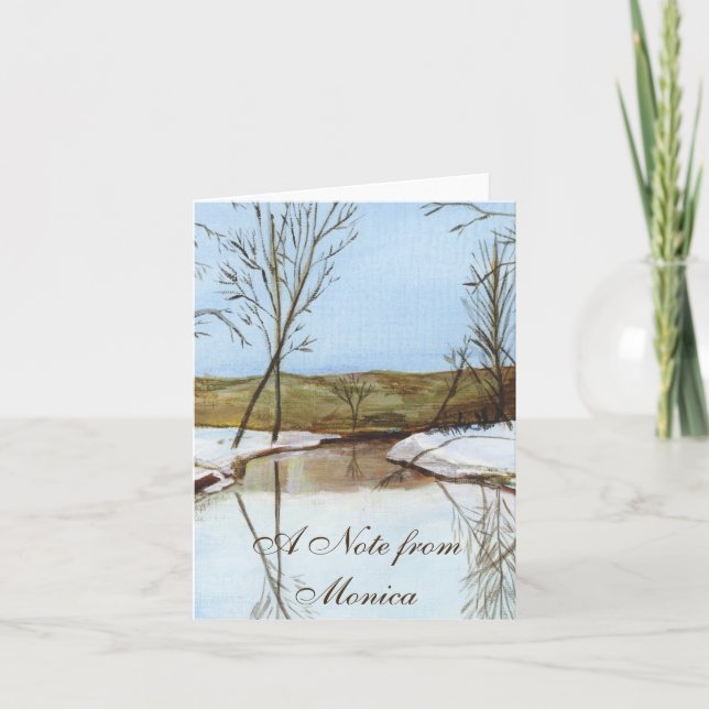 Big Horse Creek Note Card (Front)