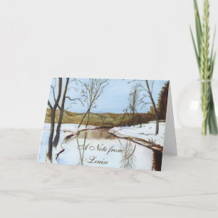 Big Horse Creek Note Card