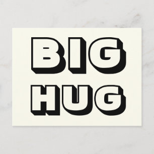 Big Hug, Black Ivory Postcard