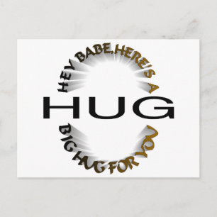 BIG HUG POSTCARD