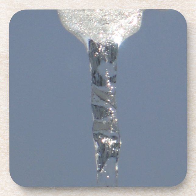 Big Icicle In Blue Sky Coaster (Front)