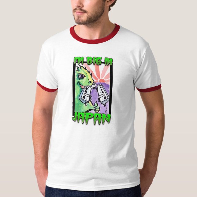 Big in Japan Happy T-Shirt (Front)