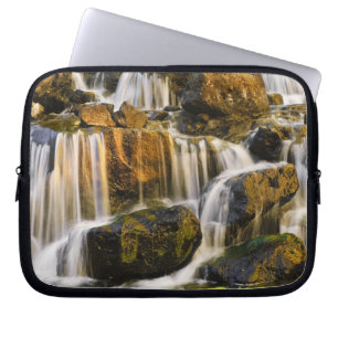 Big Island, Hawaii. Cascading stream, Big Island Laptop Sleeve