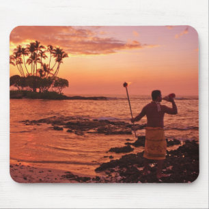 Big Island, Hawaii. Sunset, Big Island Hawaii. Mouse Pad